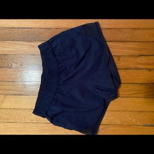 Navy, reversible LULULEMON SHORTS